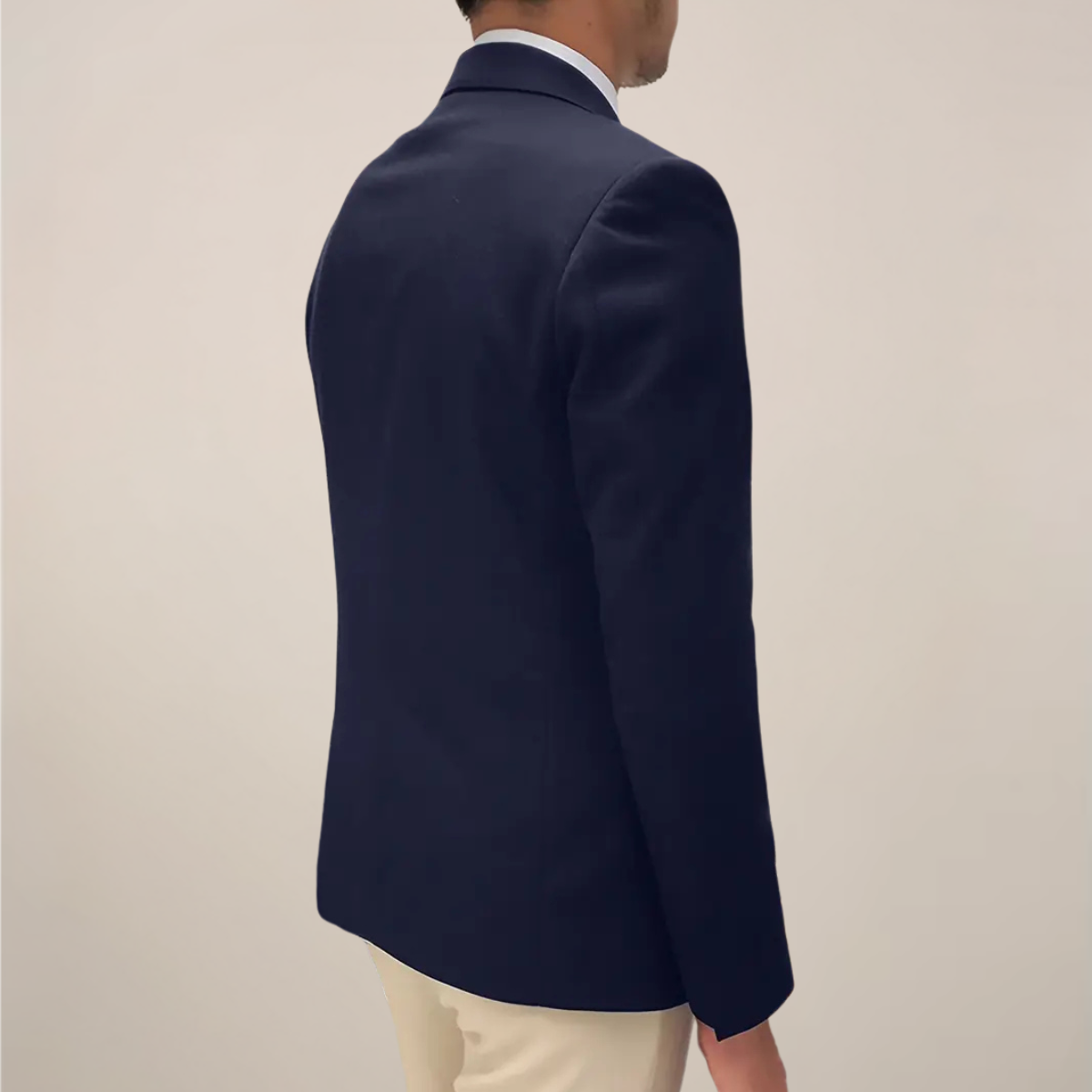 Blazer ligero entallado de primavera para hombre