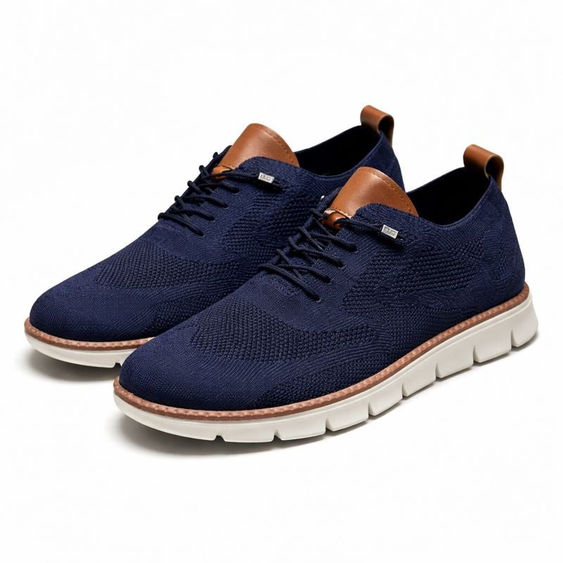 Zapatillas Casuales Ligeras de Malla con Cordones para Hombre