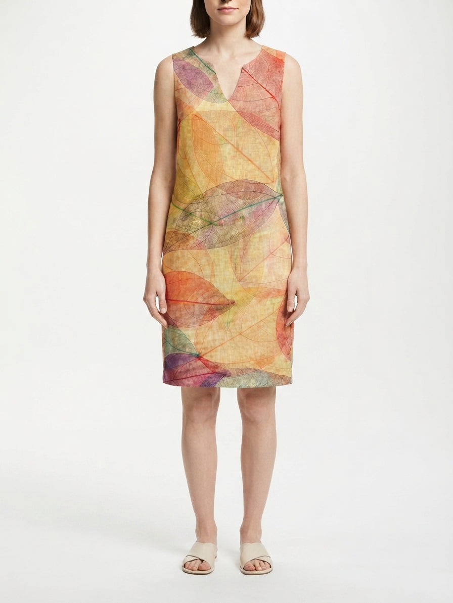 Vestido Midi de Verano Entallado para Mujer