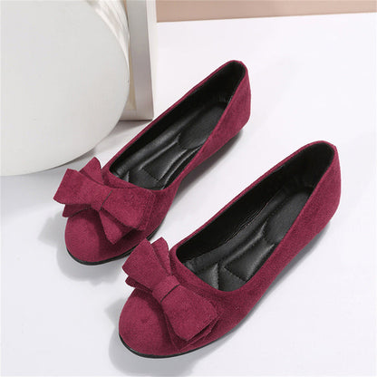 Zapatos Planos Slip-On con Detalle de Lazo para Mujer