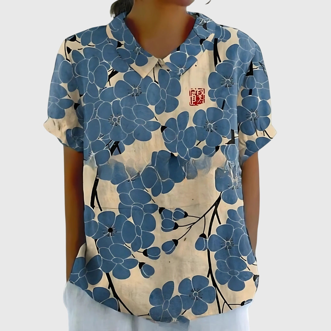 Flores azules / 5XL