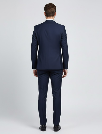 Traje formal entallado slim fit para hombre