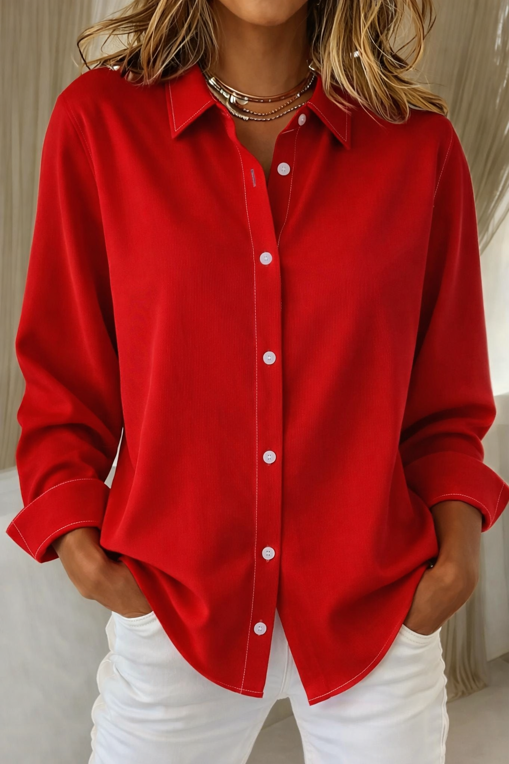 Prenda minimalista para mujer