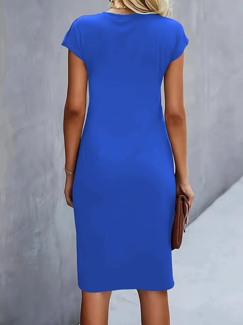 Vestido midi de corte clásico Katrien para mujer