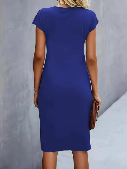 Vestido midi de corte clásico Katrien para mujer