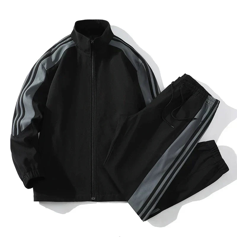 Conjunto deportivo para hombre con chaqueta con cierre y joggers