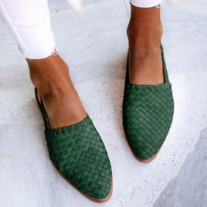 Ballerinas Slingback Trenzadas de Primavera para Mujer