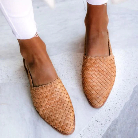 Ballerinas Slingback Trenzadas de Primavera para Mujer