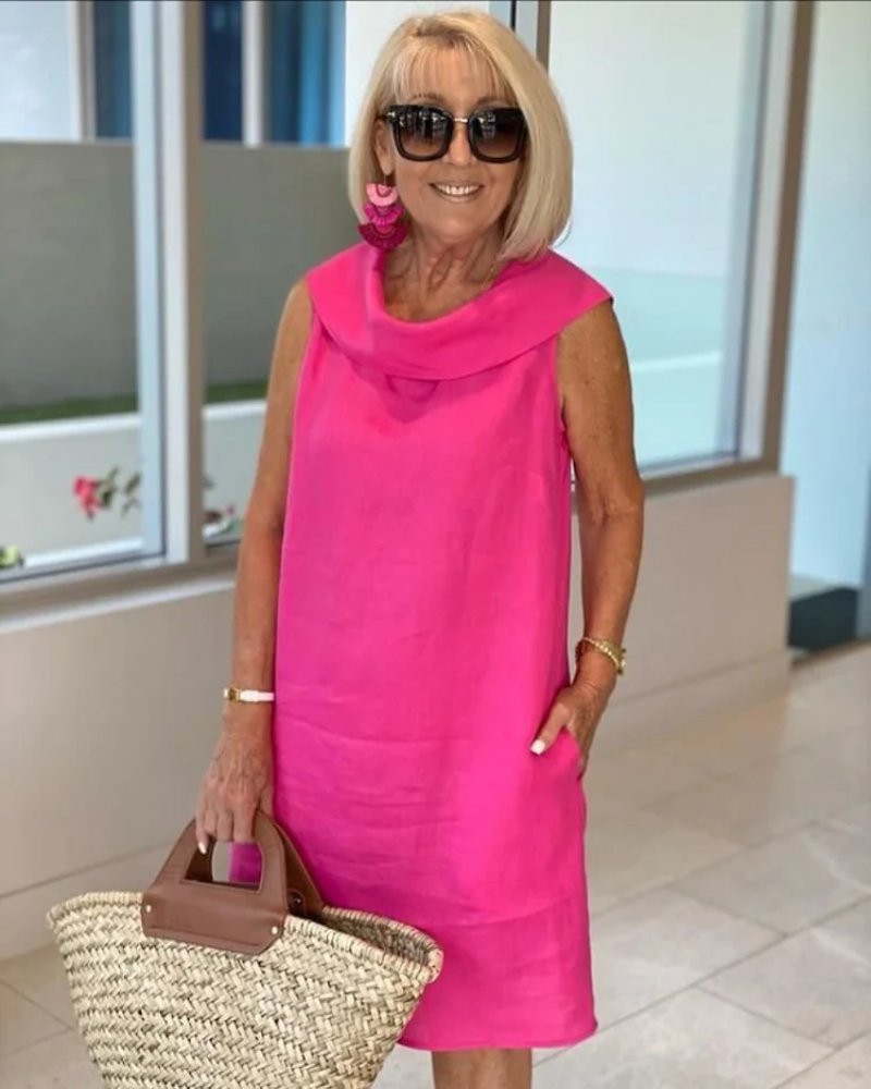 Vestido de Verano Ligero sin Mangas para Mujer