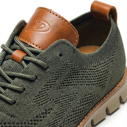 Zapatillas Casuales Ligeras de Malla con Cordones para Hombre