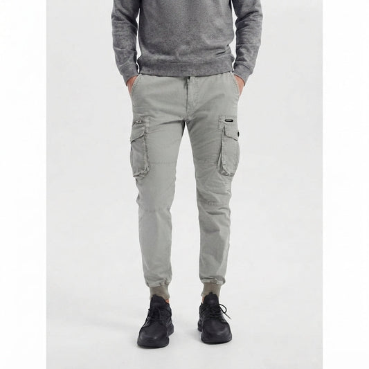 Pantalón Cargo de Corte Ajustado con Bolsillos para Hombre