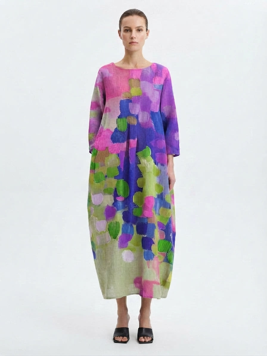 Vestido Maxi Floral de Verano para Mujer