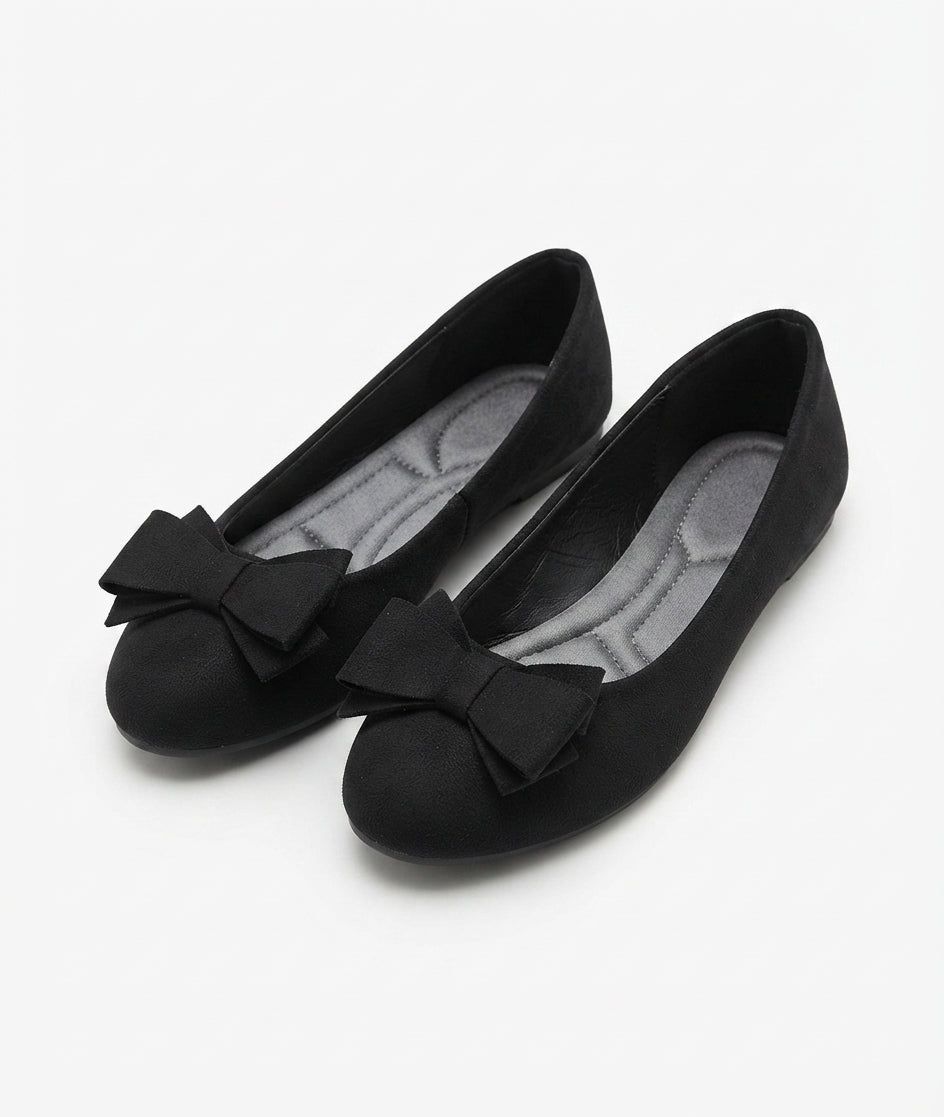 Zapatos Planos Slip-On con Detalle de Lazo para Mujer