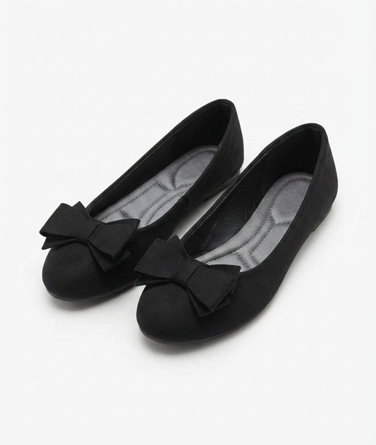 Zapatos Planos Slip-On con Detalle de Lazo para Mujer