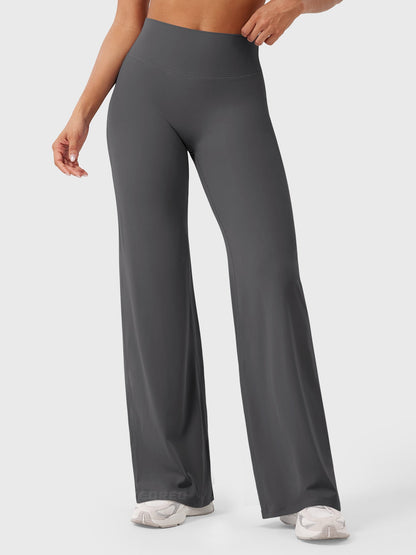 Pantalón Acampanado de Tiro Alto de Verano para Mujer