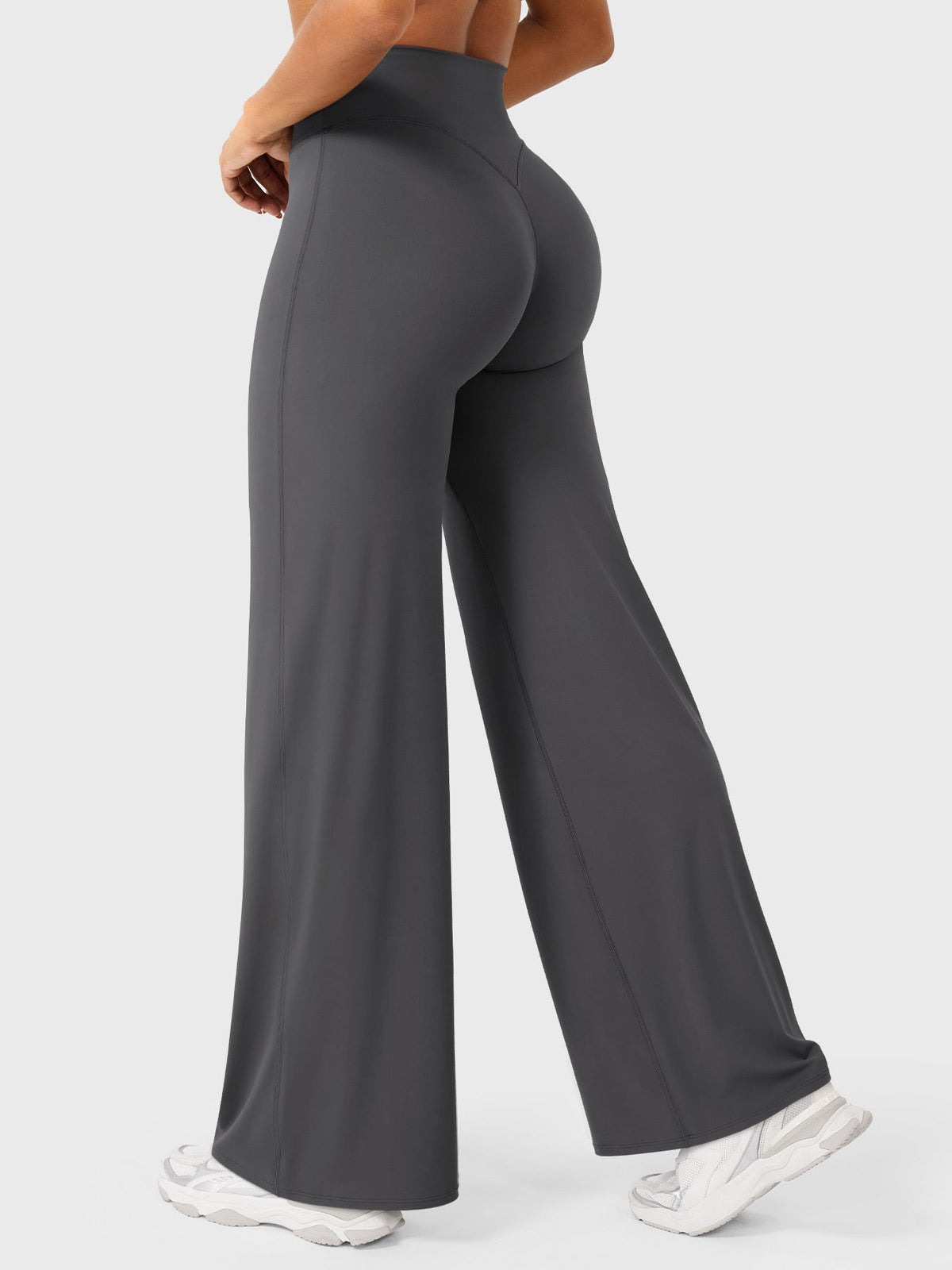 Pantalón Acampanado de Tiro Alto de Verano para Mujer