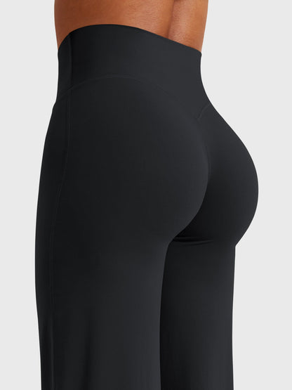 Pantalón Acampanado de Tiro Alto de Verano para Mujer