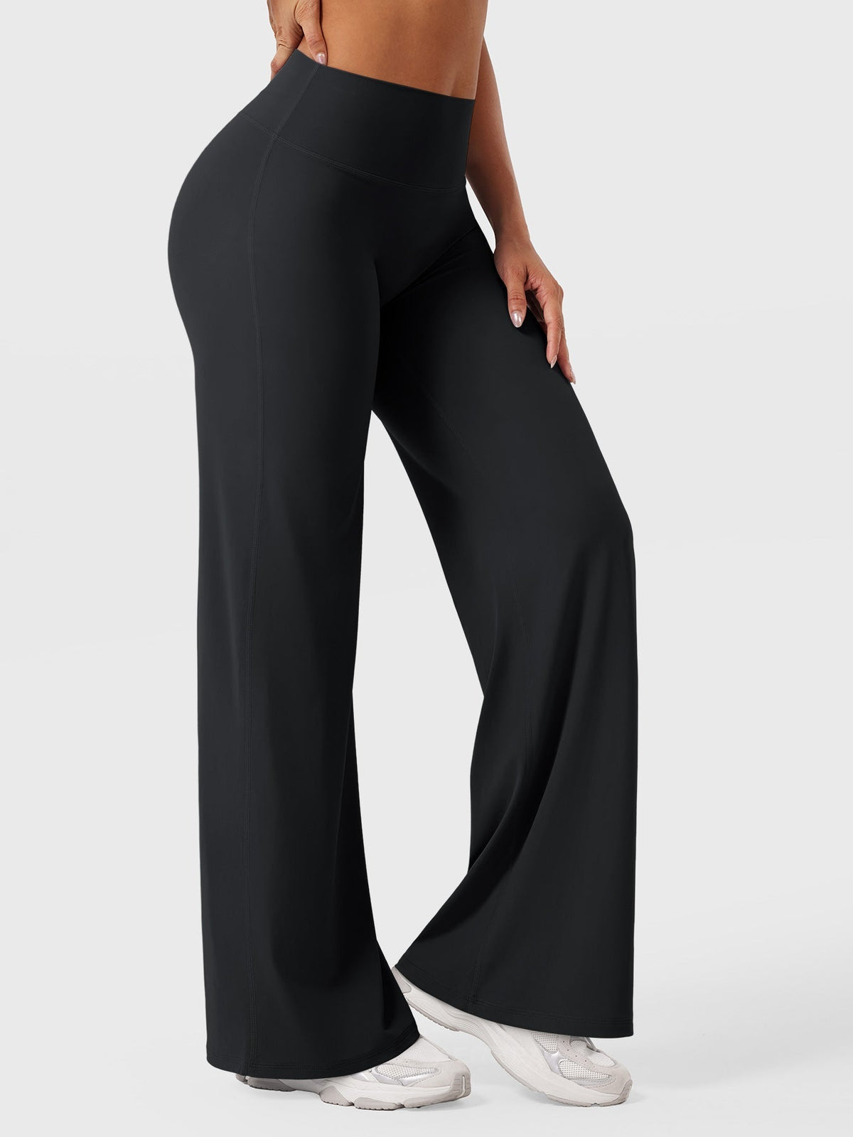 Pantalón Acampanado de Tiro Alto de Verano para Mujer